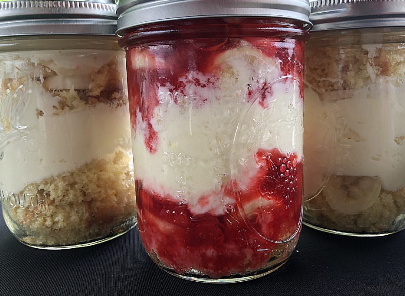 Banana Pudding Jar Makers Bakers Company